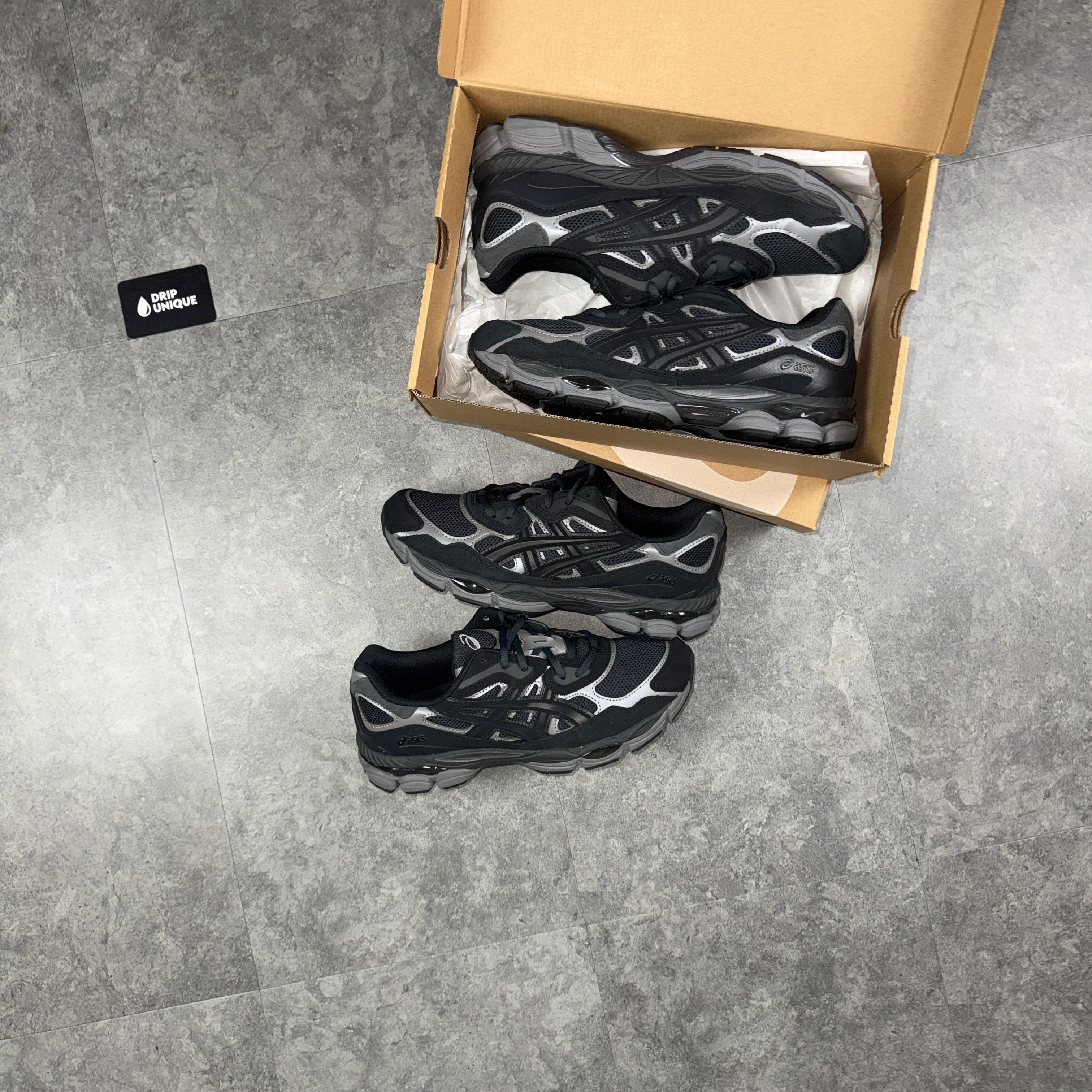 Asics Gel-NYC Graphite Grey / Black - Image 4