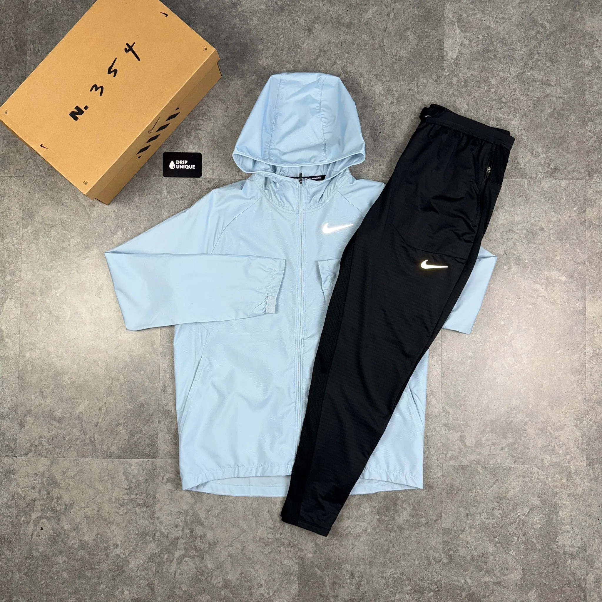 Nike Essential Windrunner Jacket Armoury Blue - Image 3