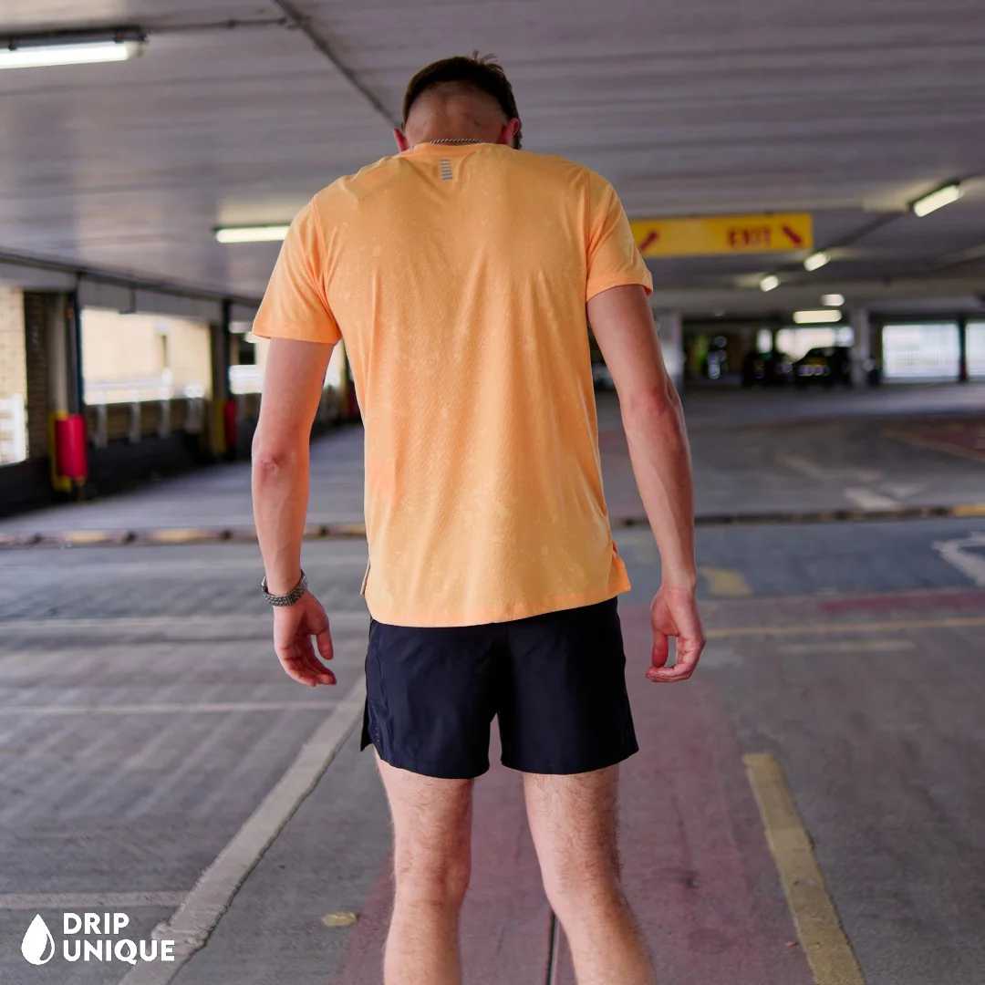 Under Armour Splash T-Shirt Orange & Launch Speedpocket Shorts Set - Image 5